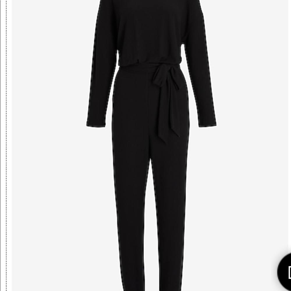 Express black jumpsuit
